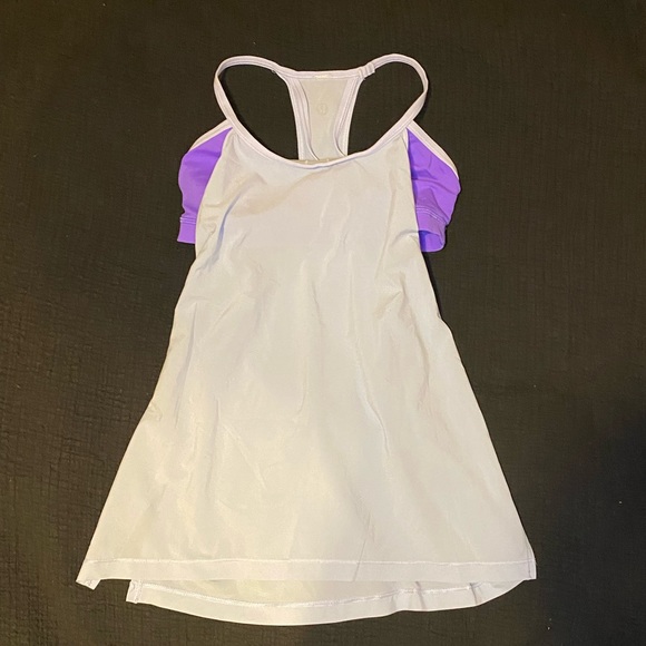 Lululemon Amped Tank Top Size 2 - Picture 2 of 3